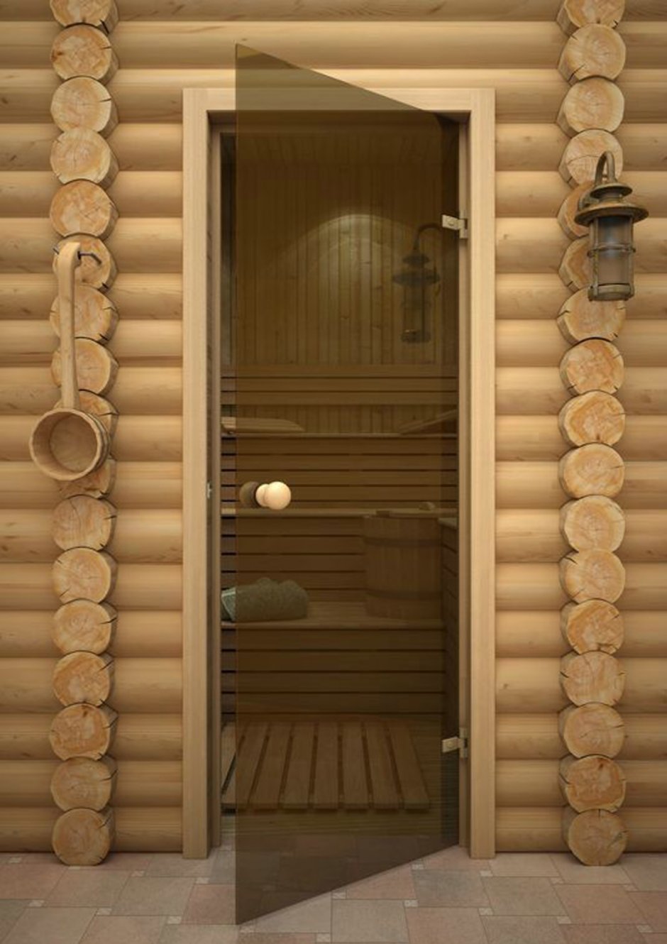 Акма двери для сауны