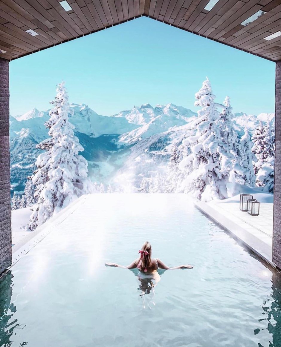 Термальный бассейн красная Поляна