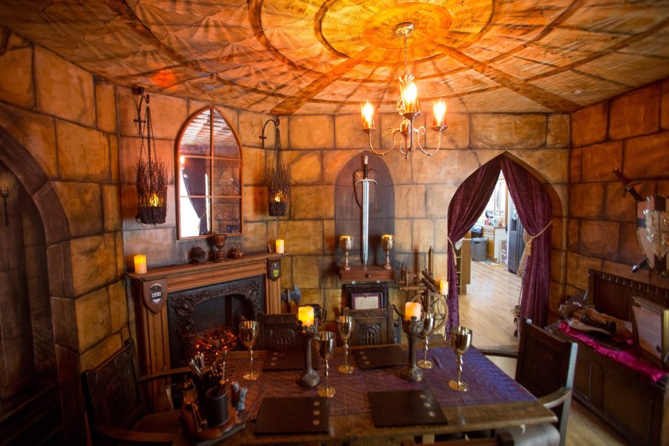 Музей Рыцарский замок интерьер