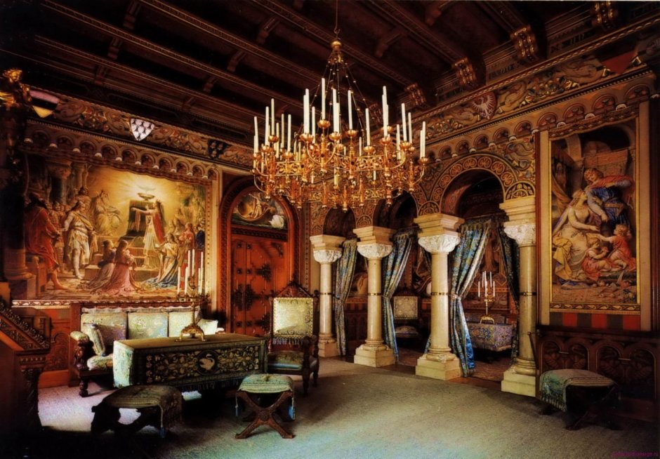 Королевские покои Нойшванштайн