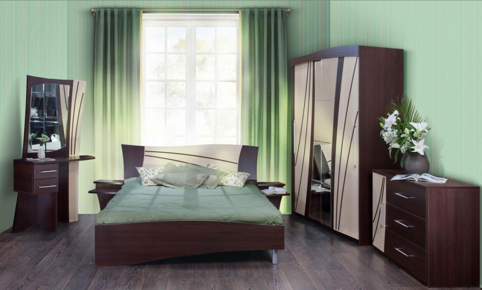 Гарнитур спальный Милена 4