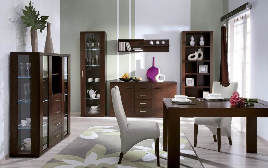 Сочетание цветов с венге в интерьере