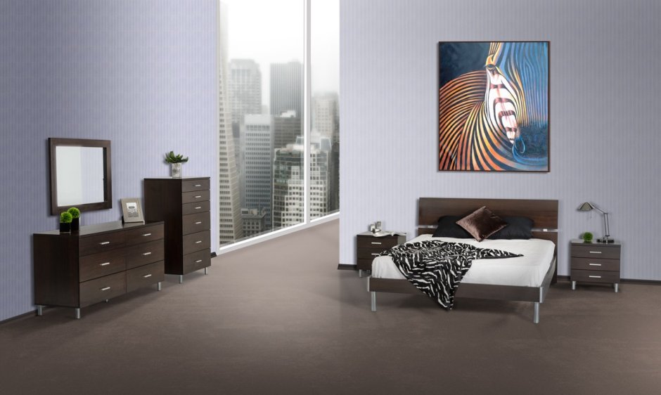 Интерьер под венги