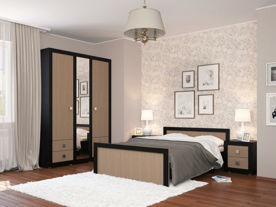 Спальня венге