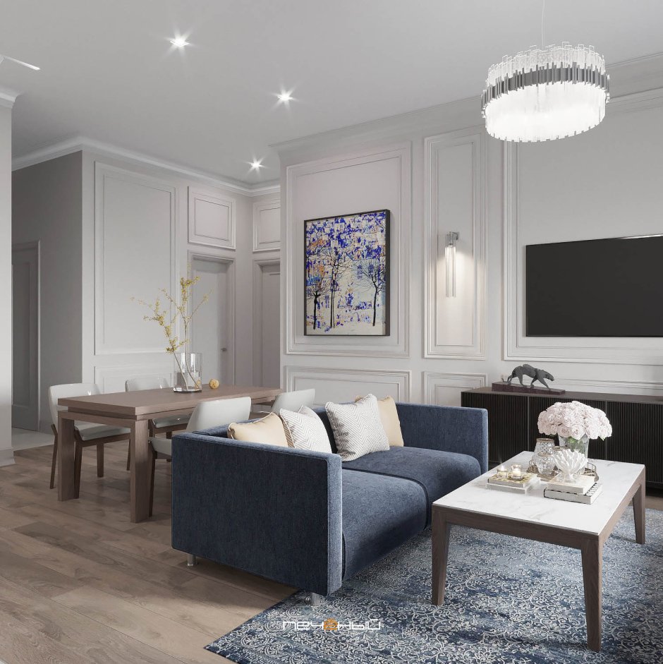 Современная классика в интерьере