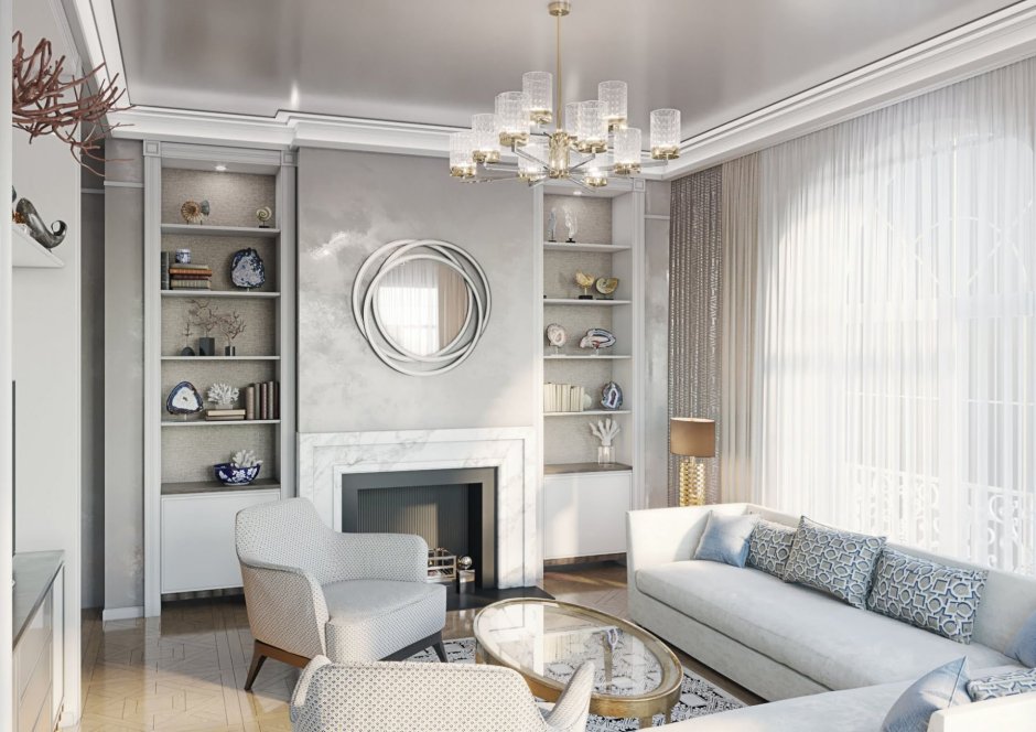 Симметрия в гостиной