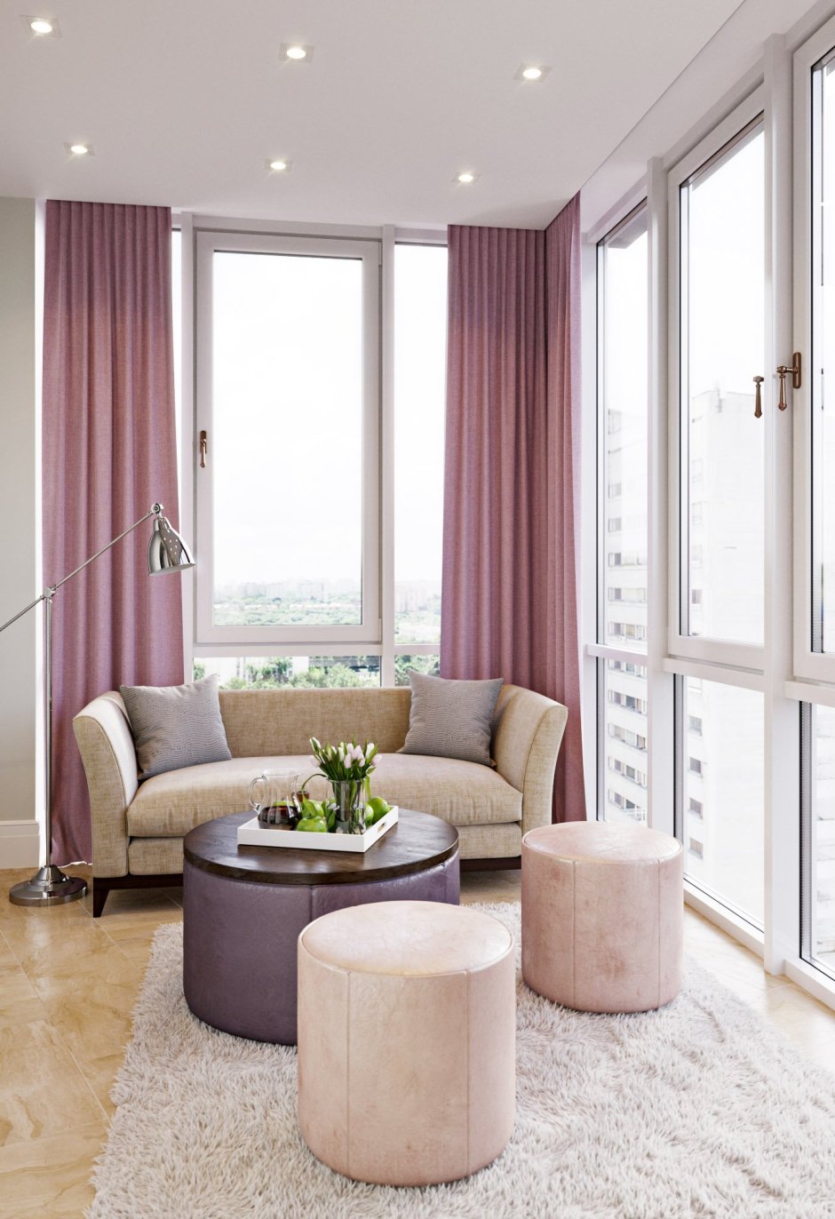 Эркер с панорамными окнами