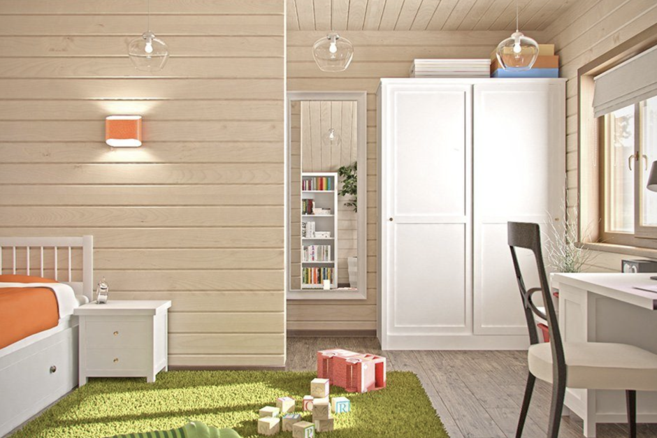 Tikkurila бежевый имитация бруса