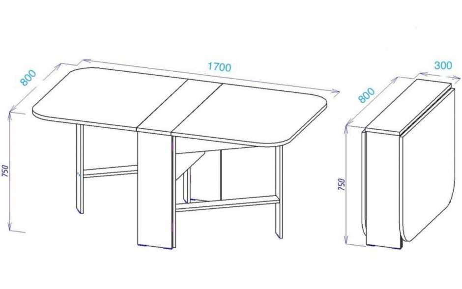 Стол книжка БН 204