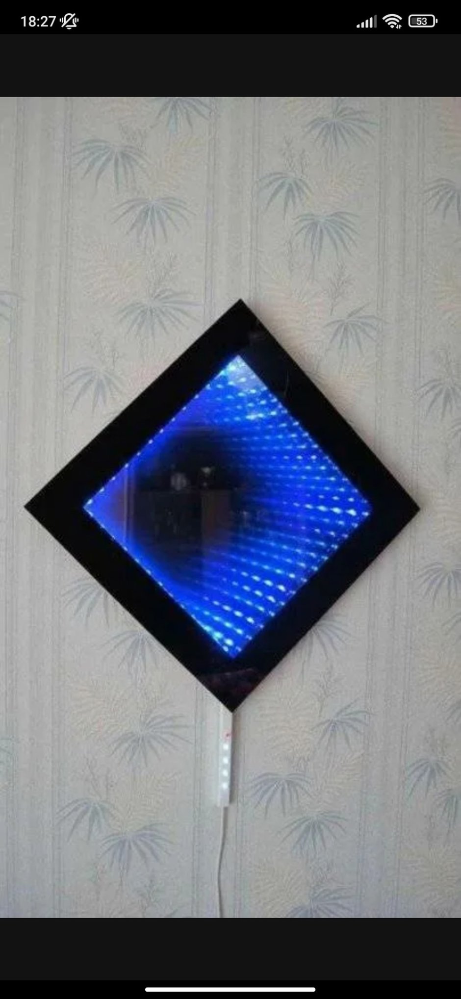 Светильник из светодиодной ленты