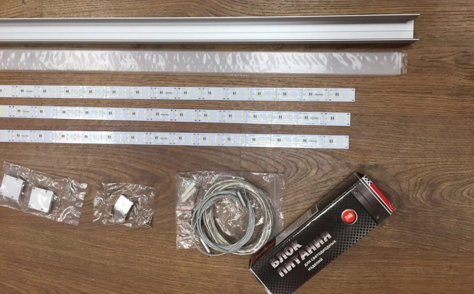 Светодиодная сборка для линейного светильника