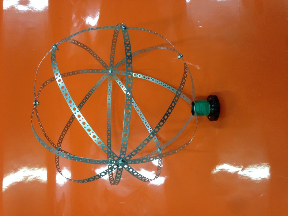 Каркас для люстры из проволоки