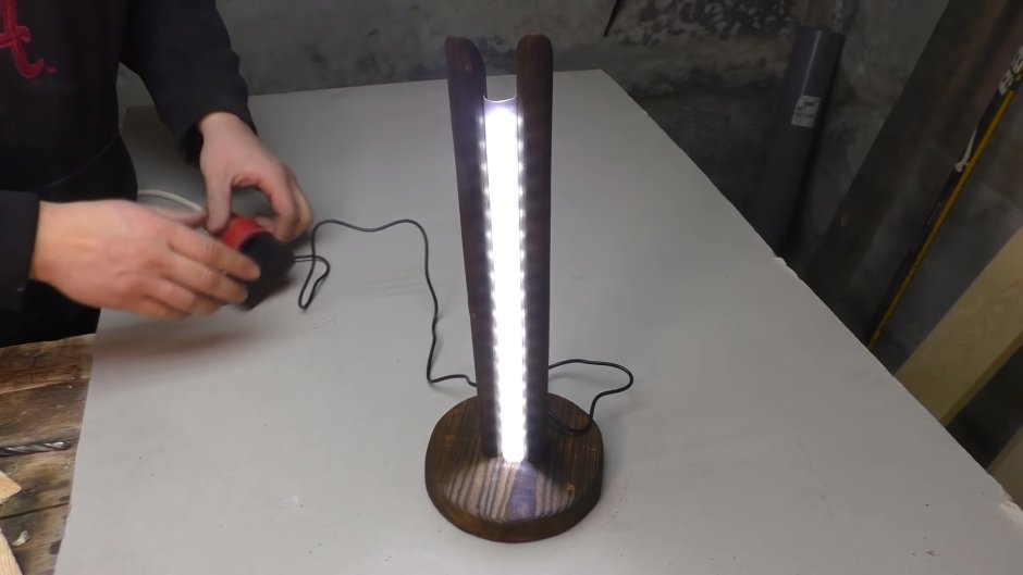 Самодельный выдвижной светильник