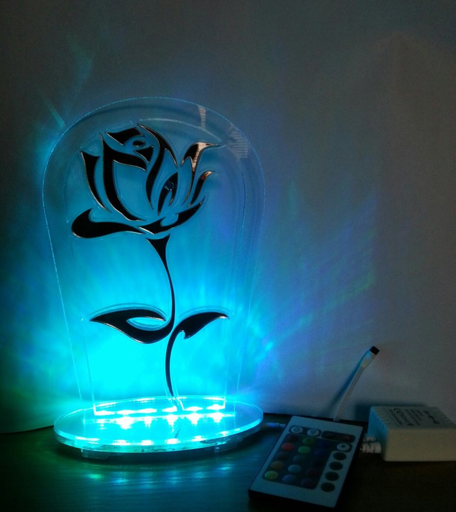 Ночник из оргстекла