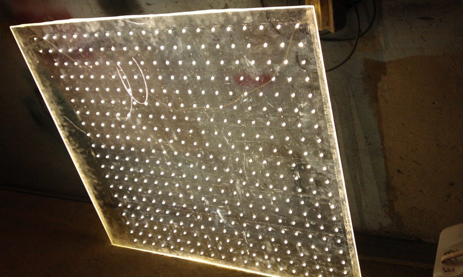 Самодельный светодиодный светильник