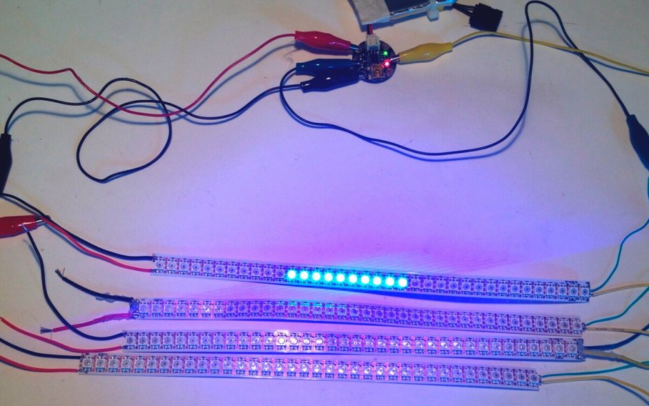 Самодельная светодиодная лента