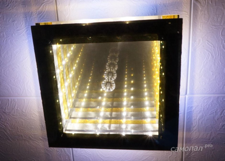 Самодельная светодиодная люстра