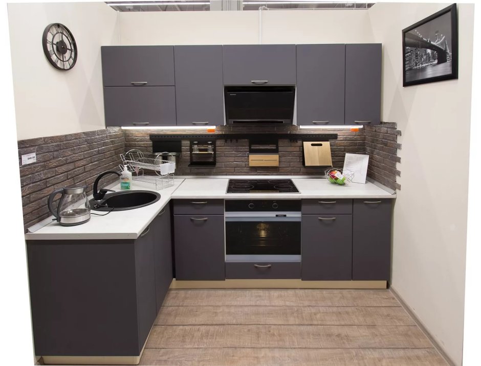 Кухня графит