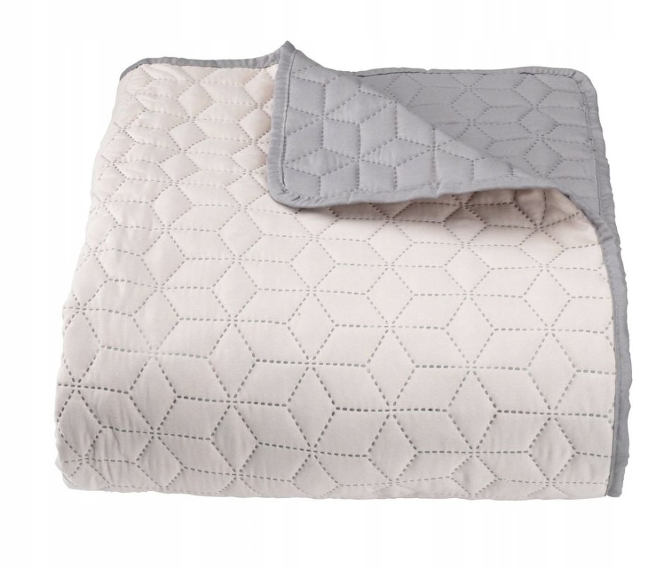Покрывало rosentre 160x220см серый/беж