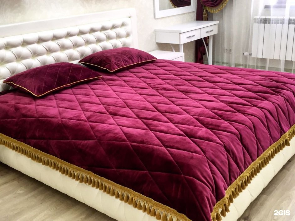 Стежка квадратами покрывала