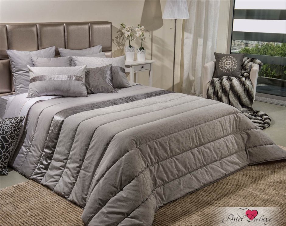 Покрывало Leiper Melissa Taupe 250x260