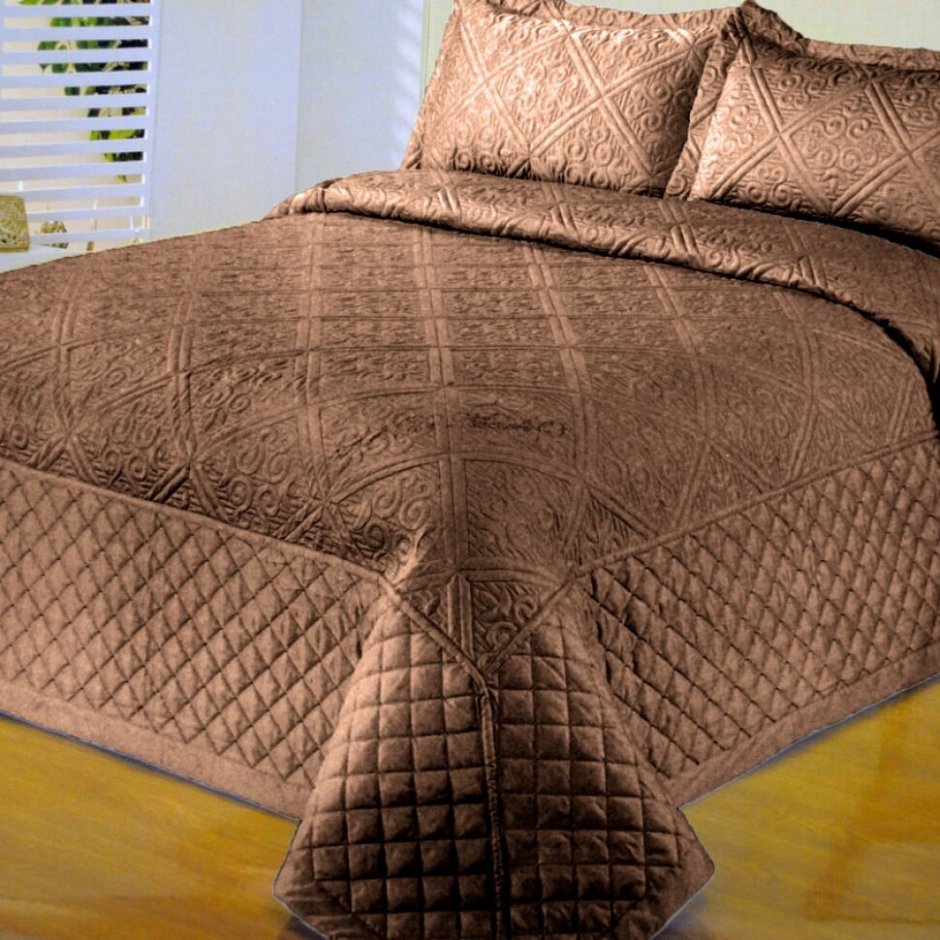 Покрывало Софи де Марко 240х260 Сантана кофе