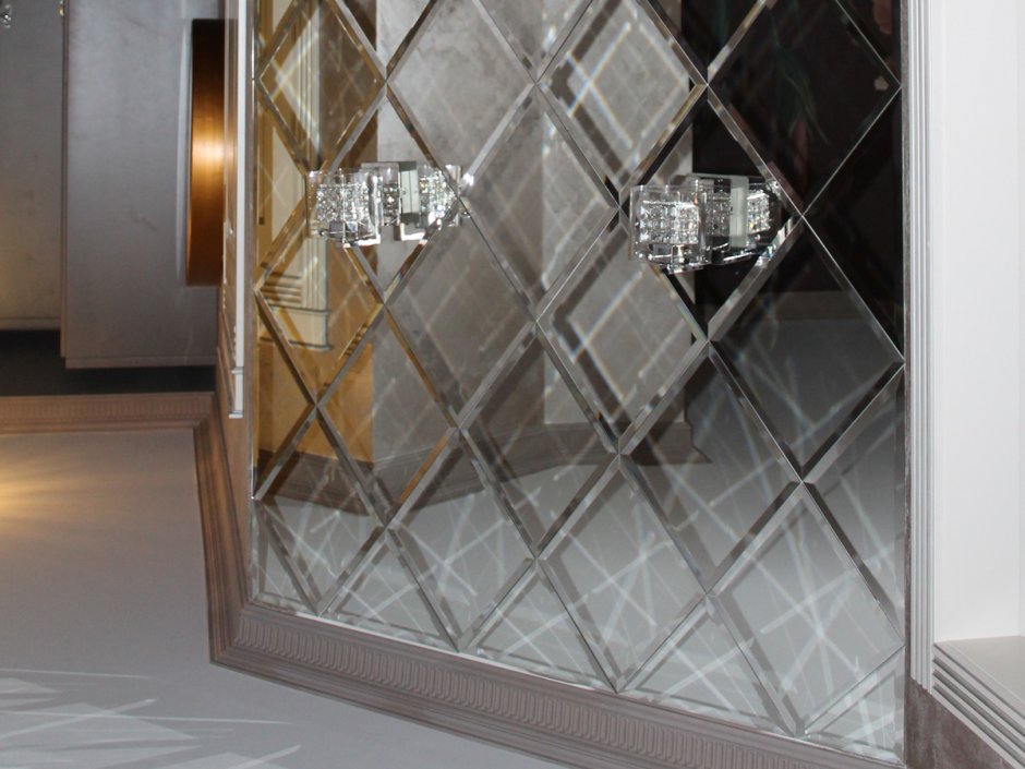 Фацет на стекле