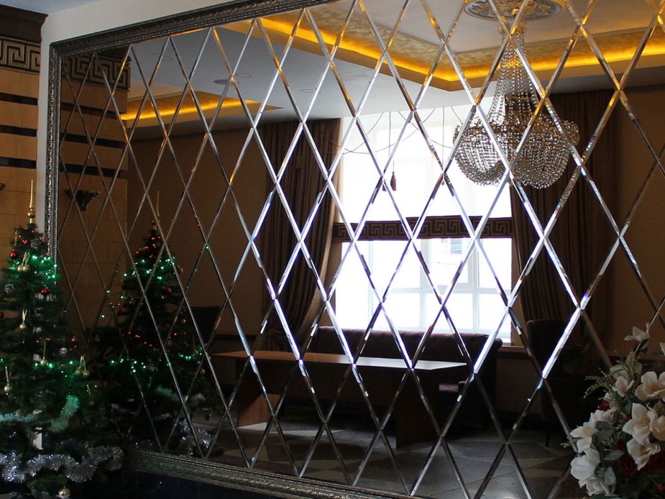 Фацетированная плитка зеркальная