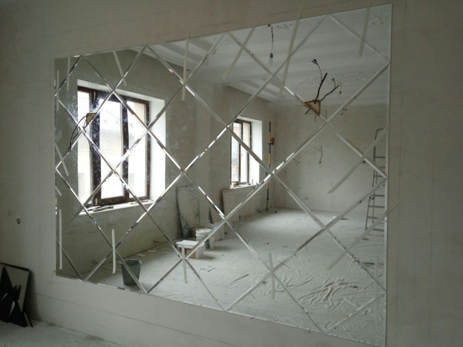 Фацет на стекле