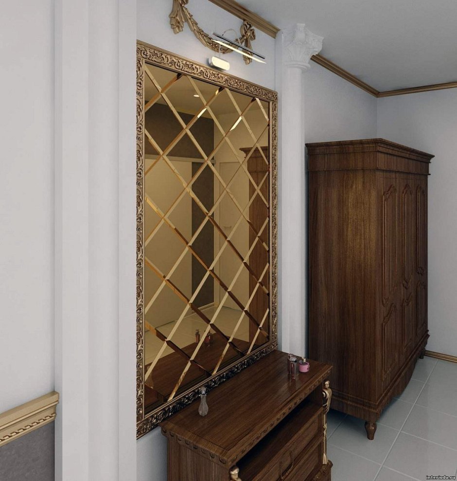 Плитка зеркальная фацет 30х30х4 (4шт)КМП