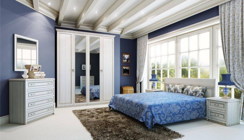Спальня Дениз лазурит