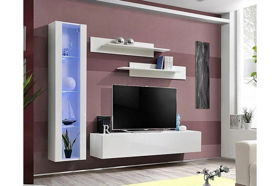 Стенка Fly i1 белая