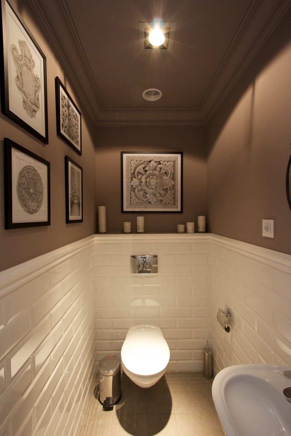 Освещение в туалете