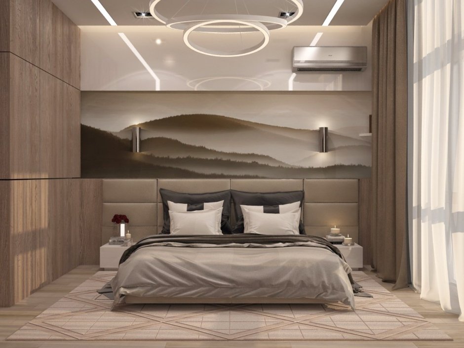 Спальня в современном стиле