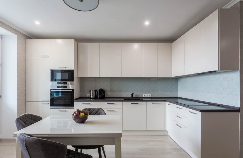 Современные кухни угловые