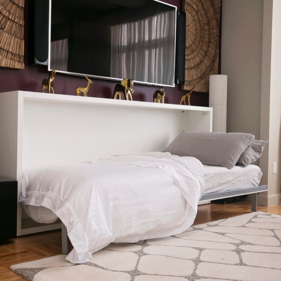 Встроенная кровать в стену