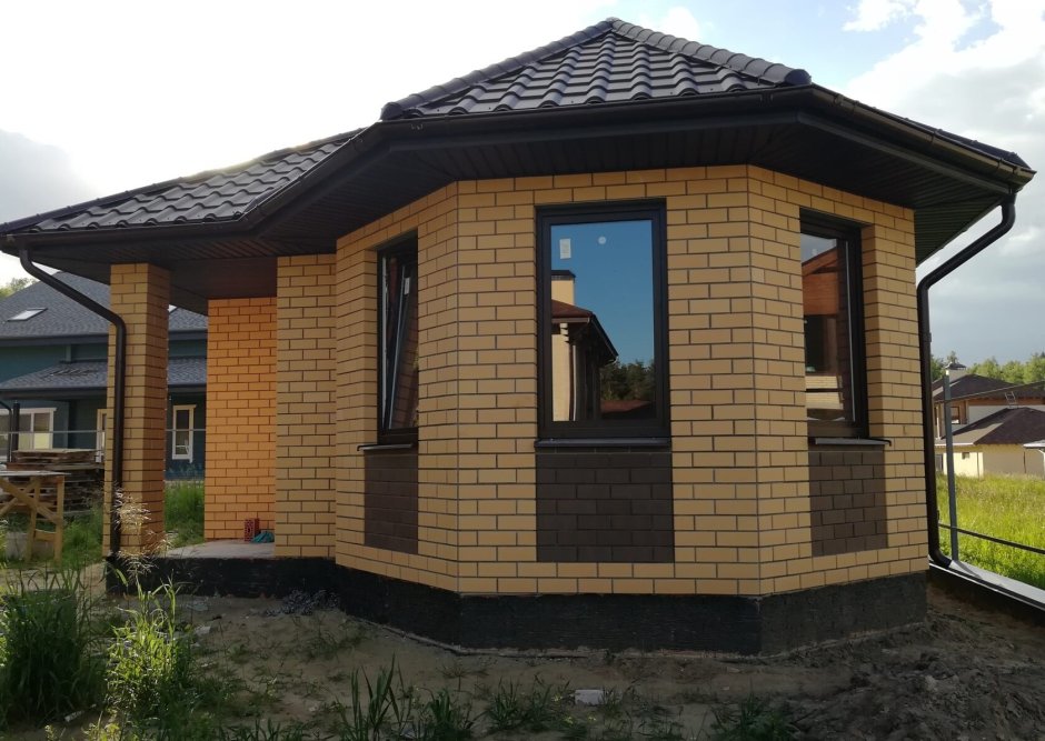 Баня из кирпича 5х6