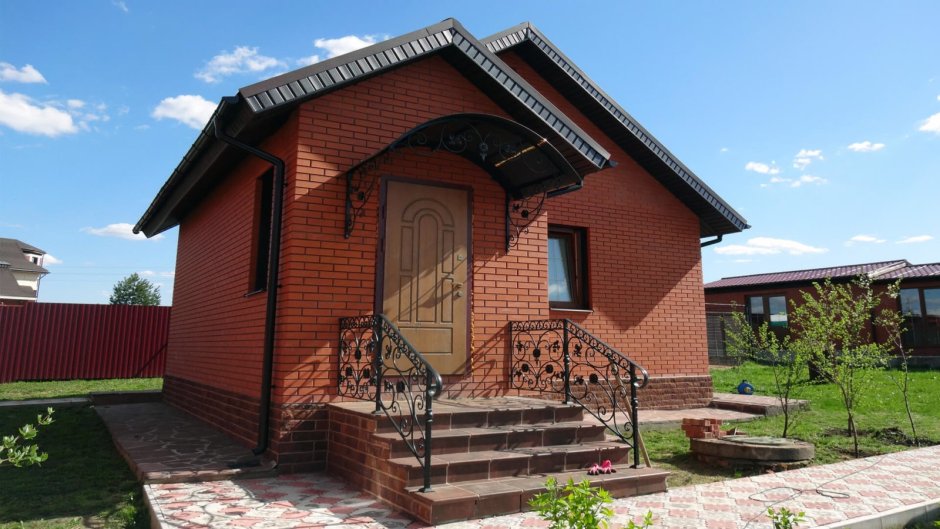 Баня из кирпича под ключ