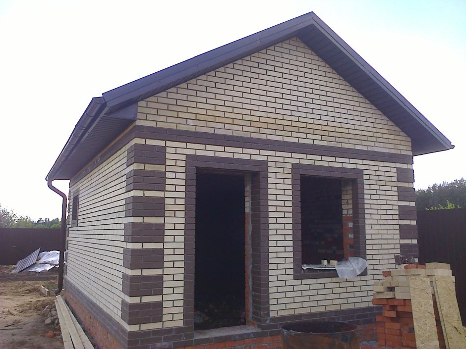 Баня 3 на 4 из кирпича