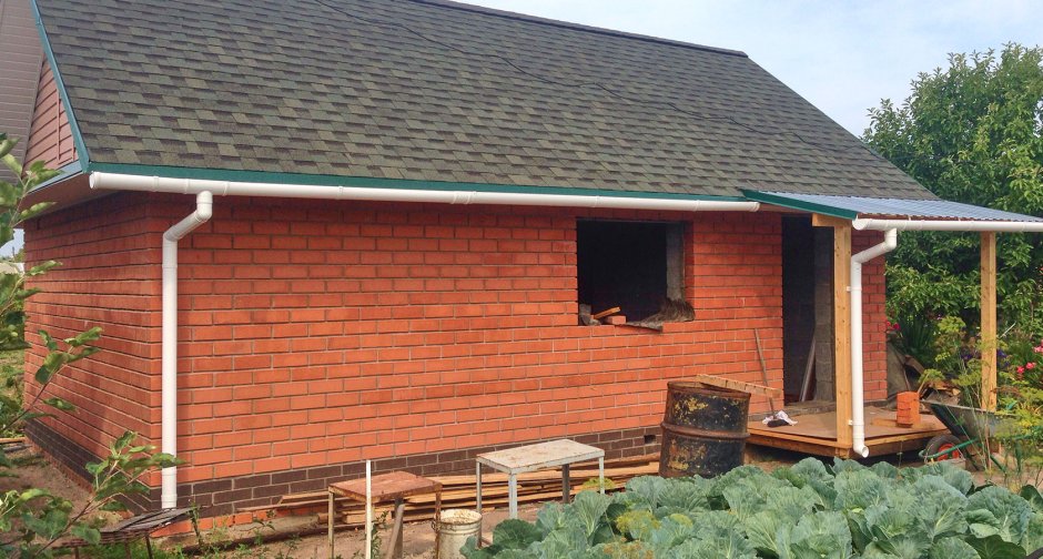 Баня из кирпича под ключ 6/6