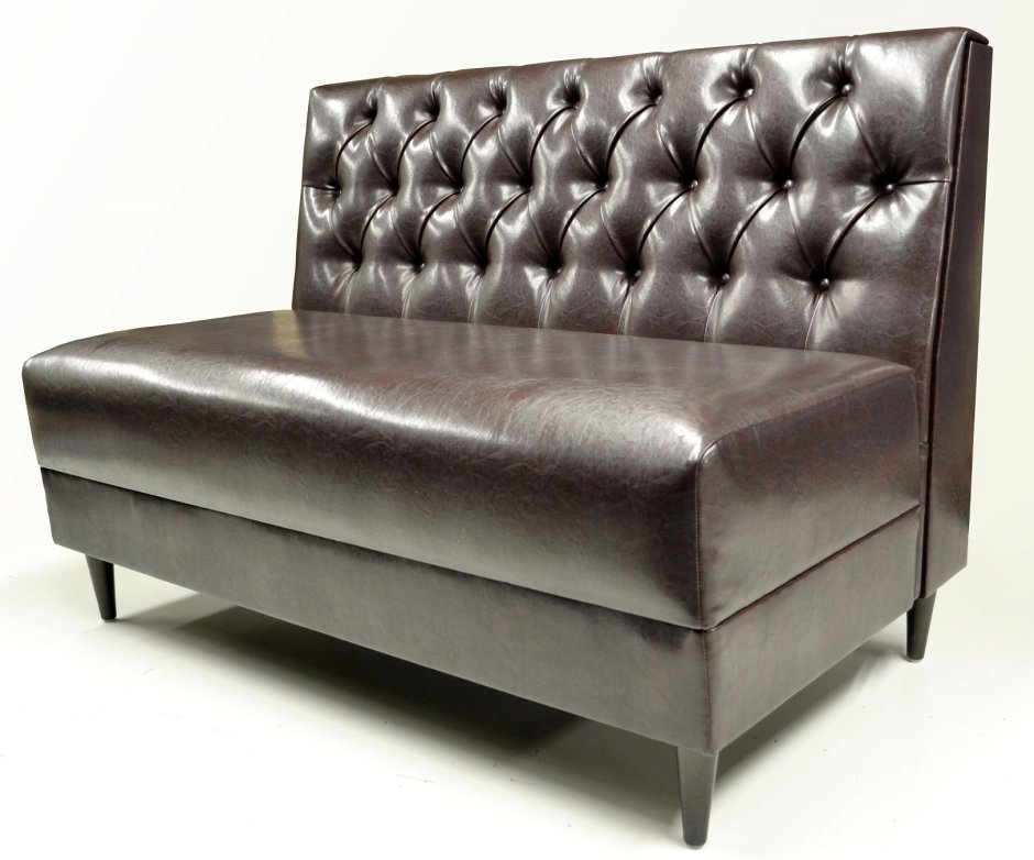 Диван Честер в кафе