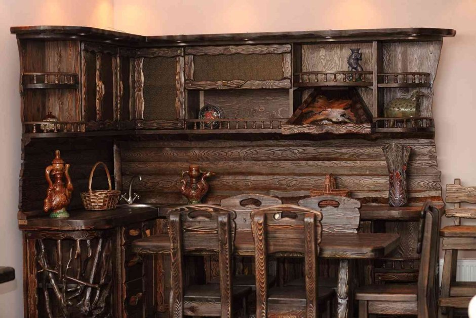 Мебель из сосны под старину