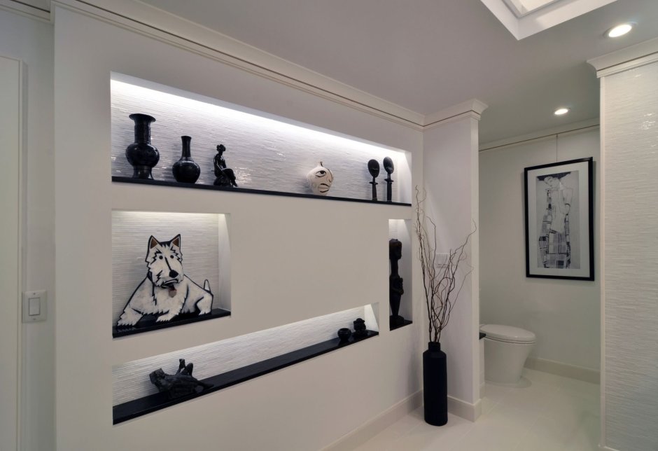 Декоративные ниши в интерьере