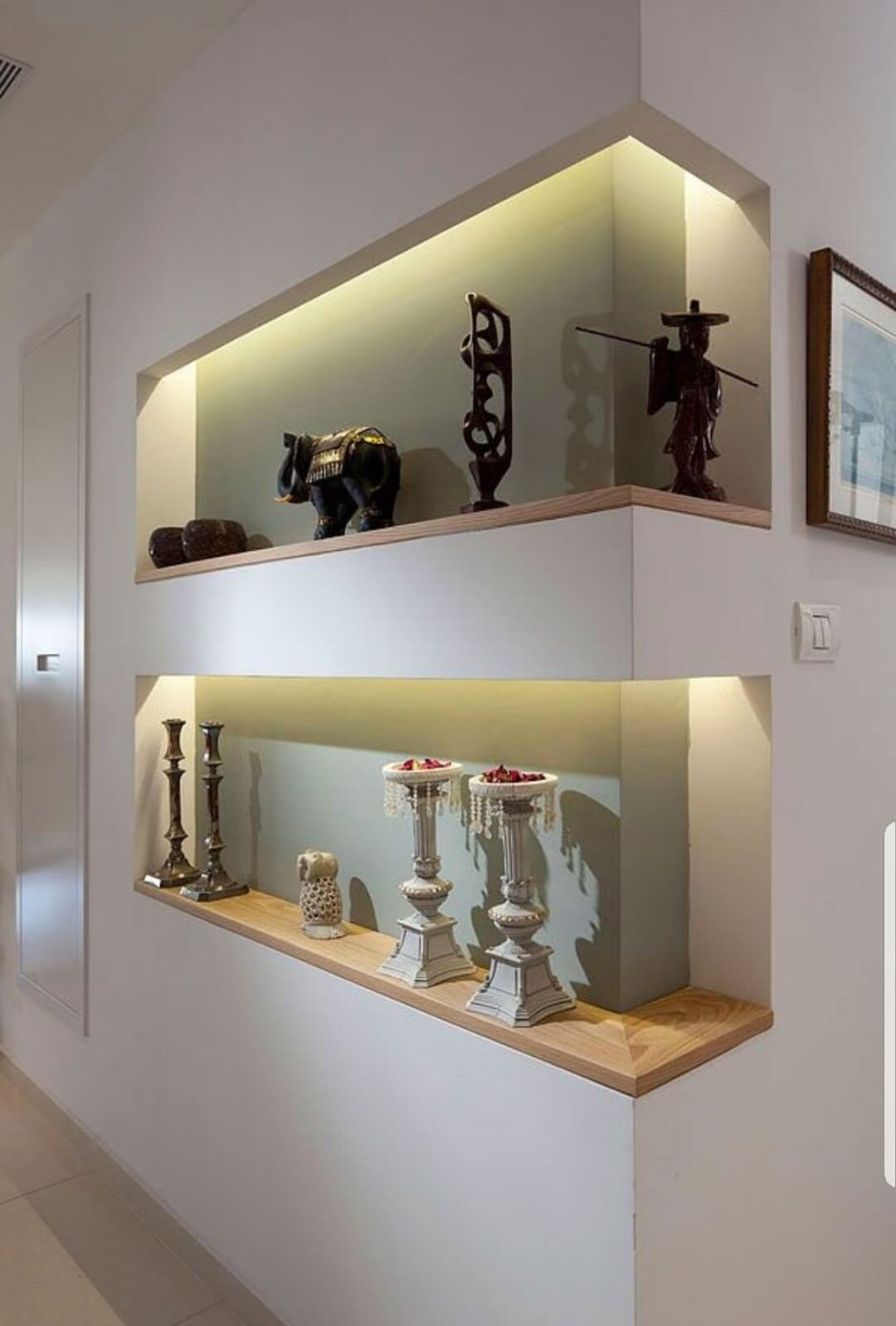 Украсить нишу в стене