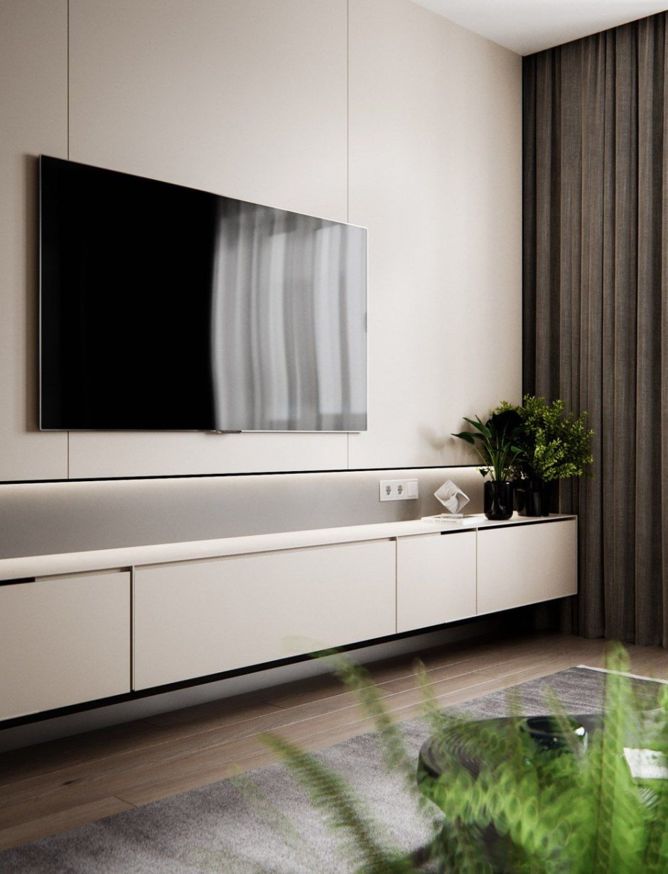 Стенка в гостиную Минимализм