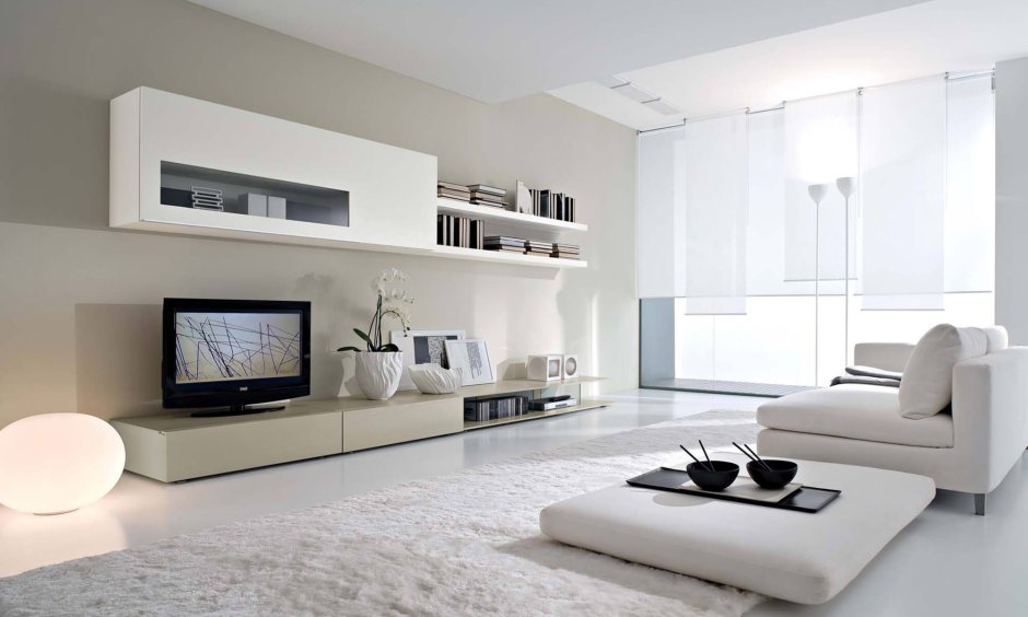 Модульные стенки в гостиную современные