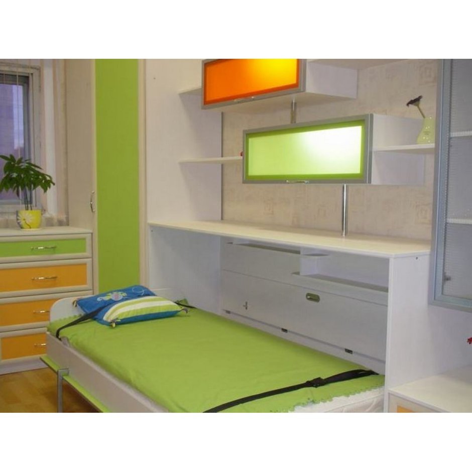 Откидная кровать в детской