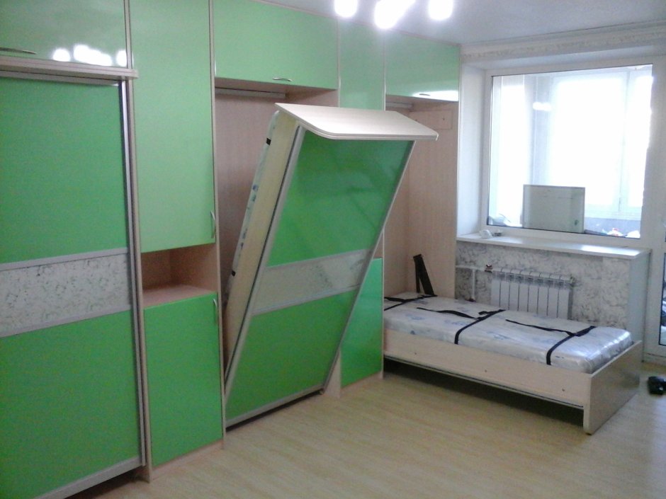 Откидные кровати для троих детей