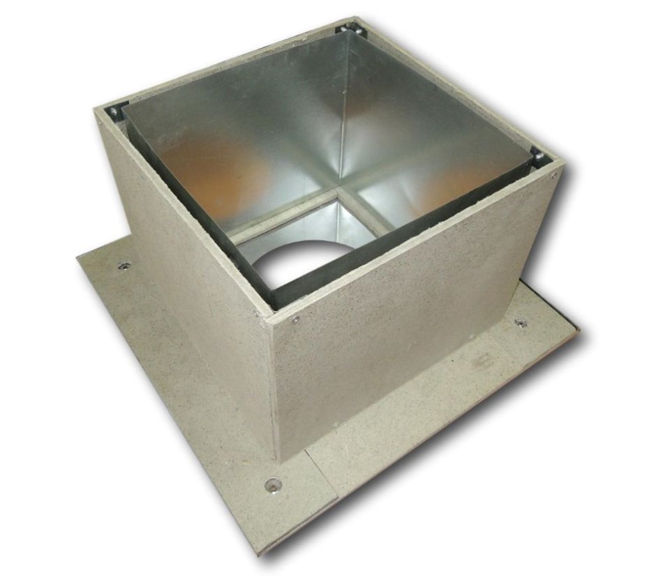 Потолочно-проходной узел Ferrum 430 0,5 мм 200 мм