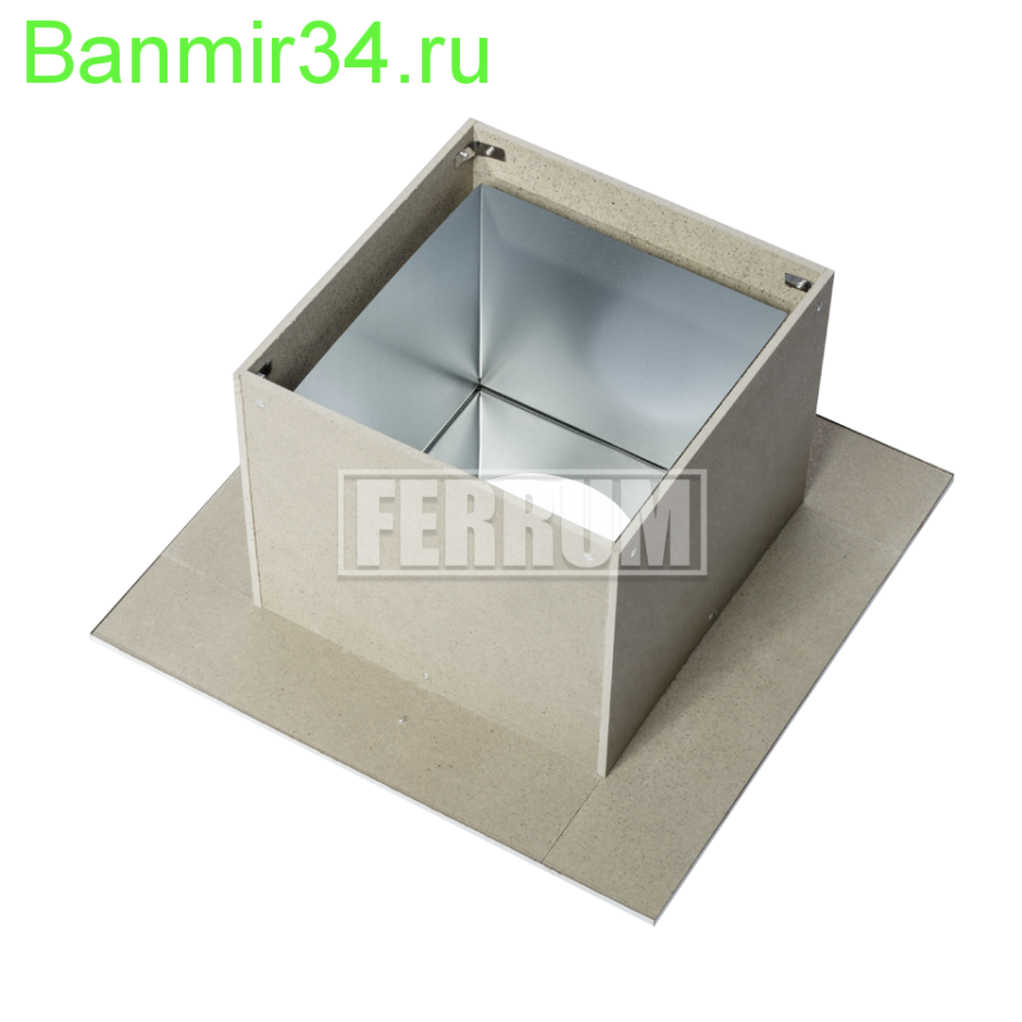 Потолочно проходной узел н(430/0,5 мм + мин.) ф200 Феррум